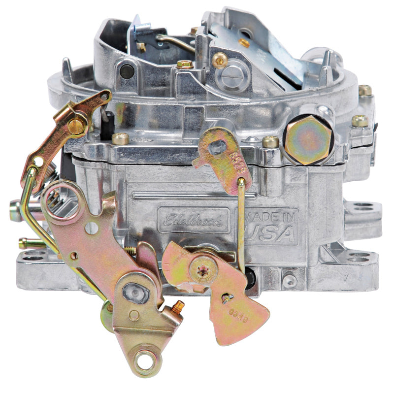 Load image into Gallery viewer, Edelbrock Carburetor Thunder Series 4-Barrel 800 CFM Manual Choke Calibration Satin Finish
