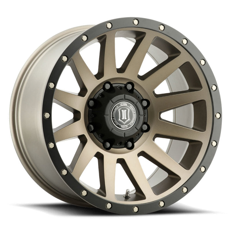Load image into Gallery viewer, ICON Compression 20x10 8x6.5 -19mm Offset 4.75in BS 121.4mm Bore Bronze Wheel
