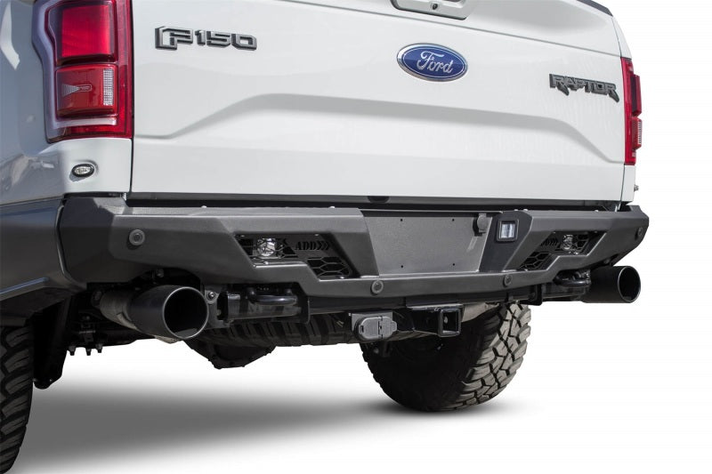 Load image into Gallery viewer, Addictive Desert Designs 17-18 Ford F-150 Raptor Stealth Fighter Rear Bumper

