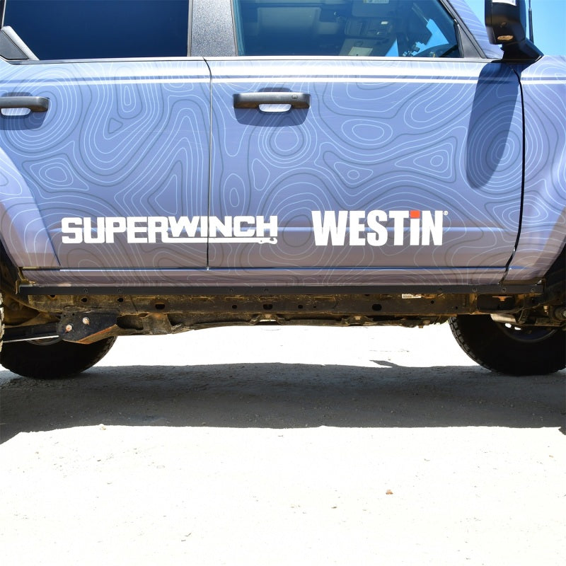 Load image into Gallery viewer, Westin 21-23 Ford Bronco 4dr (Excl. Sport) XTS Pinch Weld Covers - Tex. Blk
