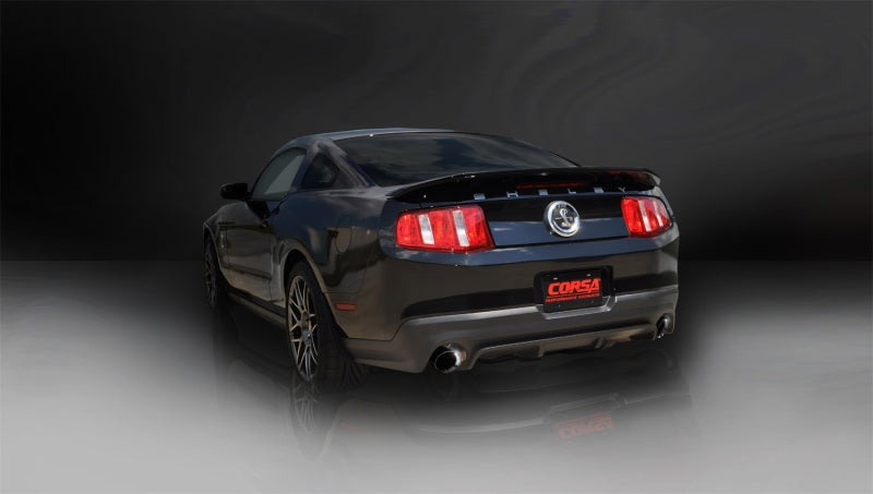 Load image into Gallery viewer, Corsa 2011-2012 Ford Mustang Shelby GT500 5.4L V8 Sport Axle-Back Exhaust w/ Black Tips

