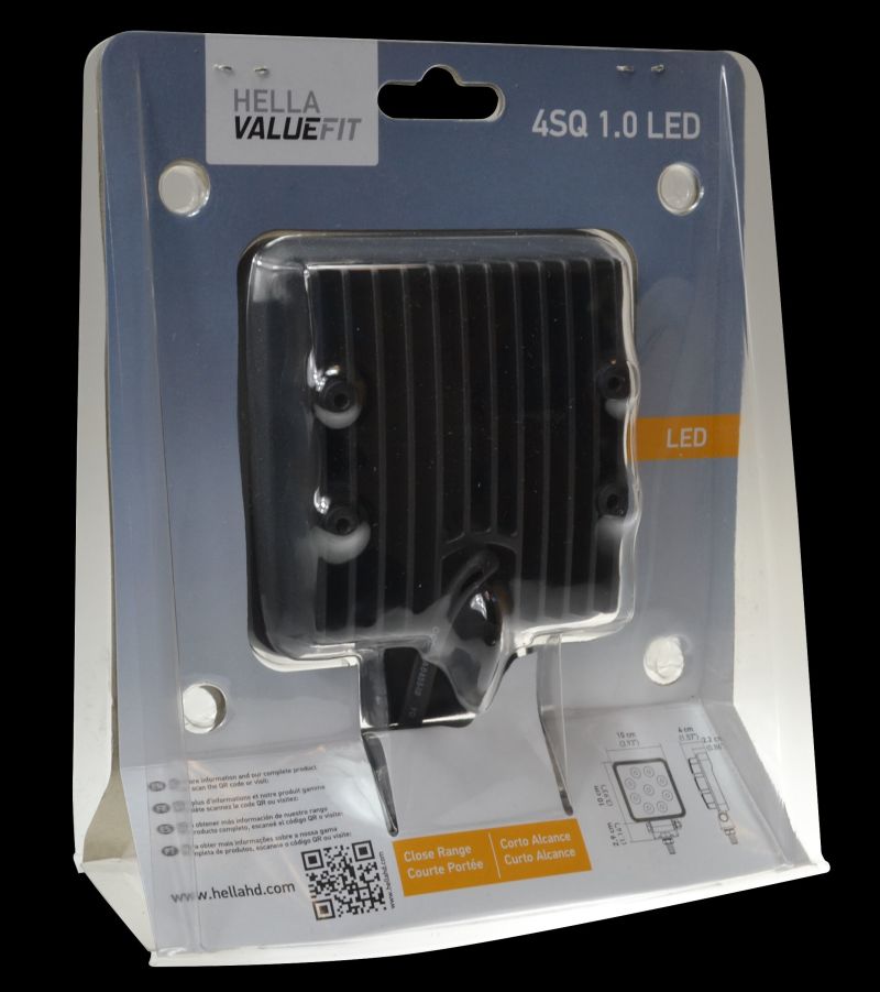 Load image into Gallery viewer, Hella ValueFit Work Light 4SQ 1.0 LED MV CR LT
