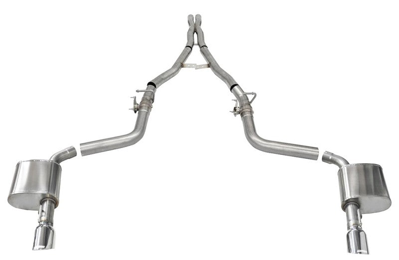 Load image into Gallery viewer, Corsa 15-23 Charger SRT/Hellcat/Redeye 2.75in Valved Catback Dual Rear Exit w/ Single 4.5inPol Tips
