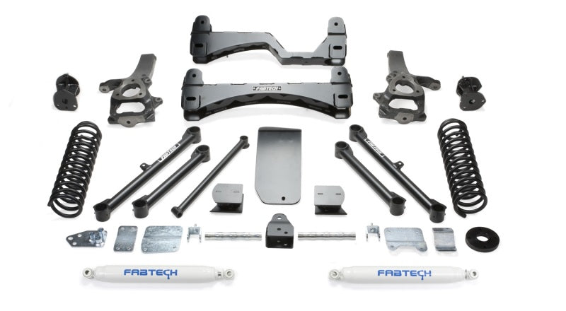 Load image into Gallery viewer, Fabtech 13-18 Ram 1500 4WD 6in Basic Sys w/Perf Shks
