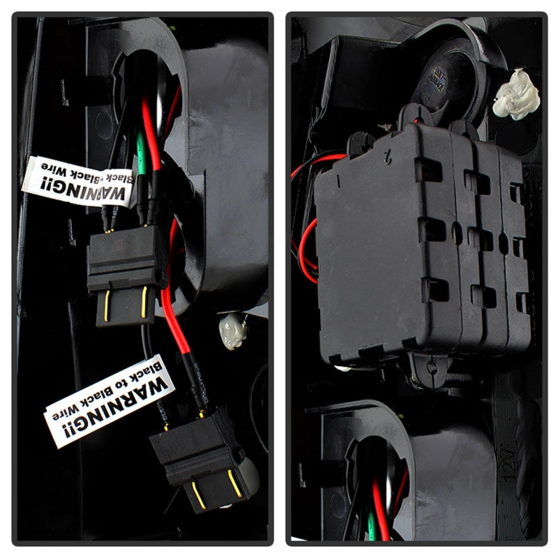 Load image into Gallery viewer, Spyder Chevy Silverado 1500 03-06 (Does Not Fit Stepside)LED Tail Lights Smke ALT-YD-CS03-LED-SM
