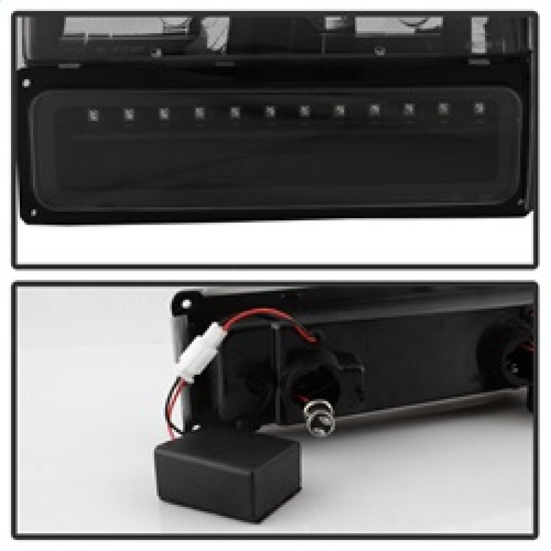 Load image into Gallery viewer, xTune 92-94 Blazer Full Size Corner/LED Bumper Headlights Black HD-JH-CCK88-LED-AM-BK-SET
