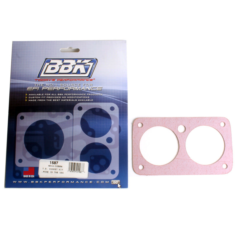 Load image into Gallery viewer, BBK 96-04 Ford Mustang 4.6 4V Twin 62mm Throttle Body Gasket Kit
