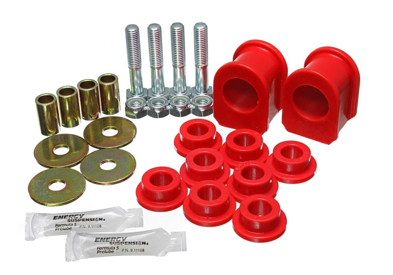 Load image into Gallery viewer, Energy Suspension 99-04 Ford F250 SD/350 4WD Red Front 1-1/4in Sway Bar Bushing Set
