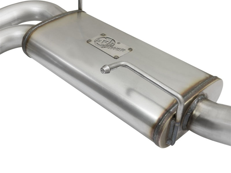 Load image into Gallery viewer, aFe Rebel Series CB Middle-Side Exit SS Exhaust w/ Black Tips 09-16 GM Silverado/Sierra V6/V8
