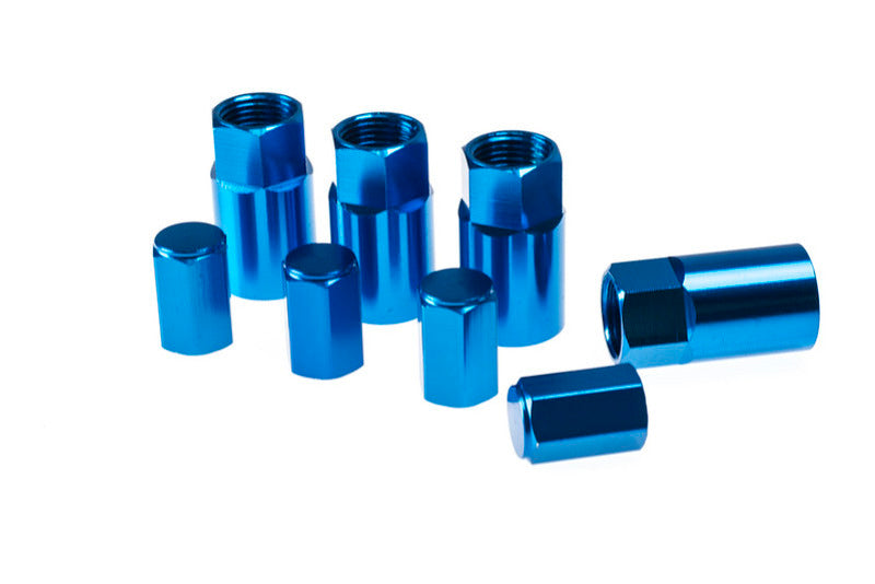 Load image into Gallery viewer, Wheel Mate Aluminum TPMS Valve Stem Cover - Blue Anodize
