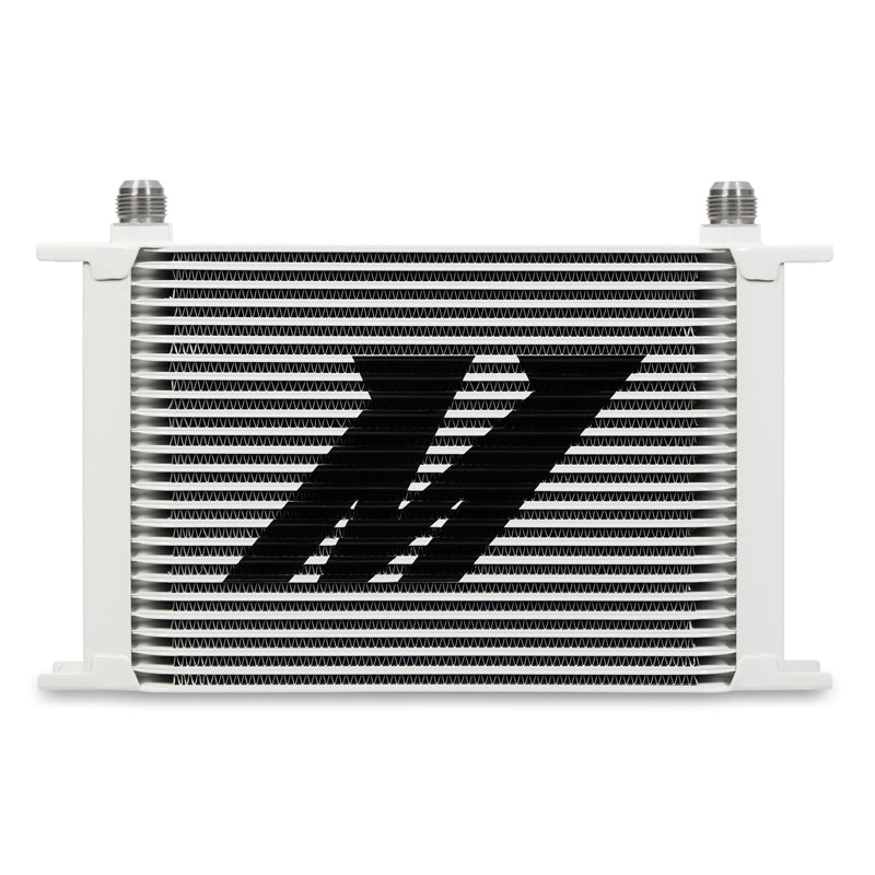 Load image into Gallery viewer, Mishimoto Universal 25 Row Oil Cooler Kit - White
