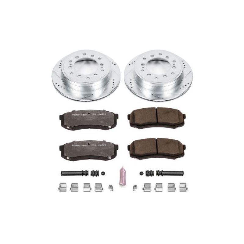 Load image into Gallery viewer, Power Stop 10-19 Lexus GX460 Rear Z36 Truck &amp; Tow Brake Kit
