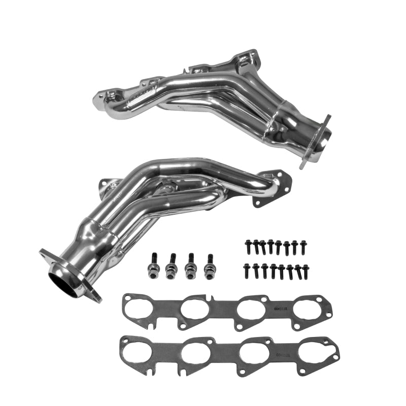 Load image into Gallery viewer, BBK 05-10 Dodge Hemi 6.1L Shorty Tuned Length Exhaust Headers - 1-7/8in Silver Ceramic
