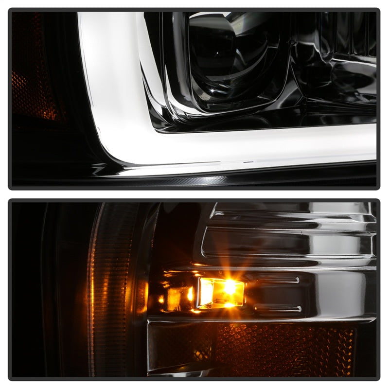 Load image into Gallery viewer, Spyder 04-08 Ford F-150 Light Bar Projector Headlights - Chrome (PRO-YD-FF15004V2-LB-C)
