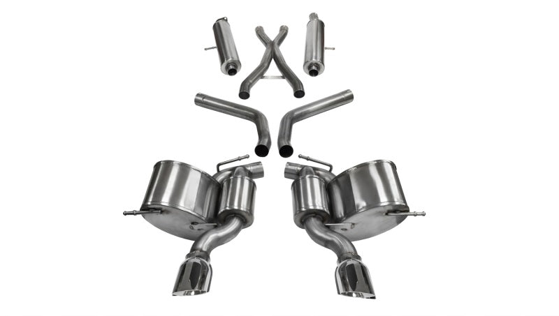Load image into Gallery viewer, Corsa 2012-2013 Jeep Grand Cherokee 6.4L V8 Polished Sport Cat-Back Exhaust

