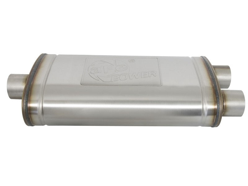 Load image into Gallery viewer, aFe Gemini XV 3in 304 SS Cat-Back Exhaust w/ Cutout 14-19 GM Trucks 4.3L/5.3L w/ Black Tips
