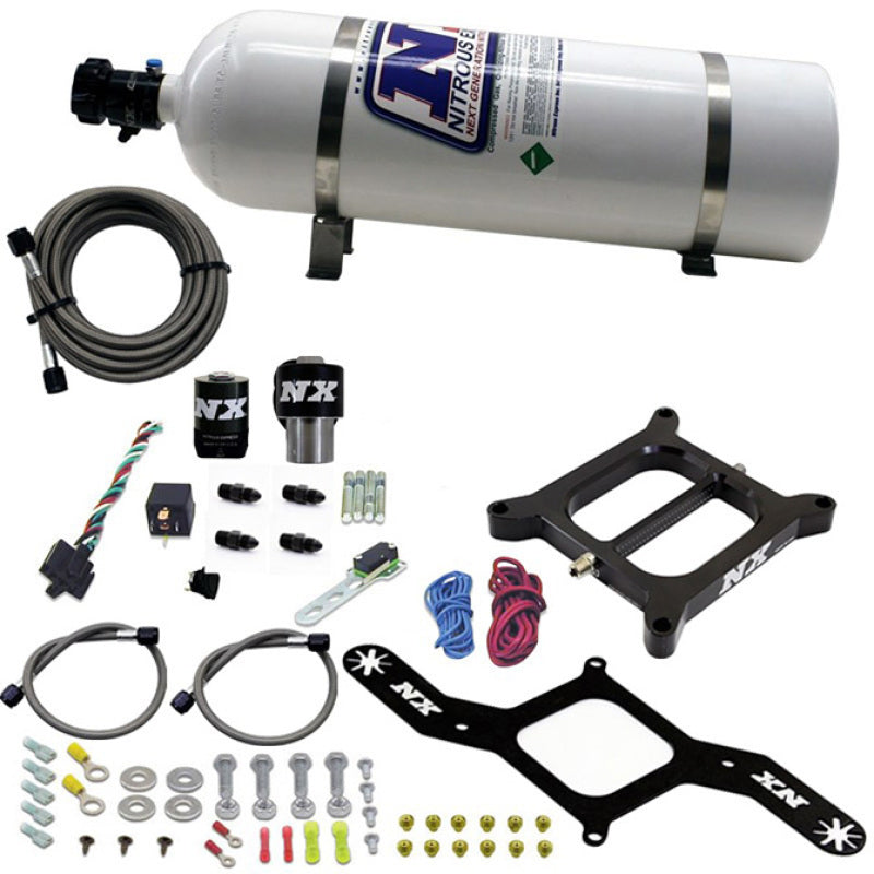 Load image into Gallery viewer, Nitrous Express 4150 Gasoline (RNC) Nitrous Kit w/15lb Bottle
