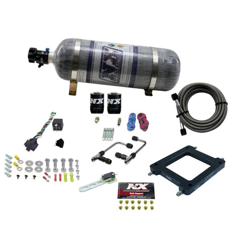 Load image into Gallery viewer, Nitrous Express Dominator Gemini Pro-Power Nitrous Kit w/Composite Bottle
