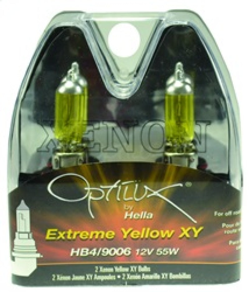 Load image into Gallery viewer, Hella Optilux HB4 9006 12V/55W XY Xenon Yellow Bulb
