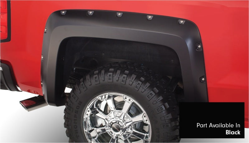 Load image into Gallery viewer, Bushwacker 16-18 Chevy Silverado 1500 Fleetside Pocket Style Flares 4pc 78.8/97.8in Bed - Black
