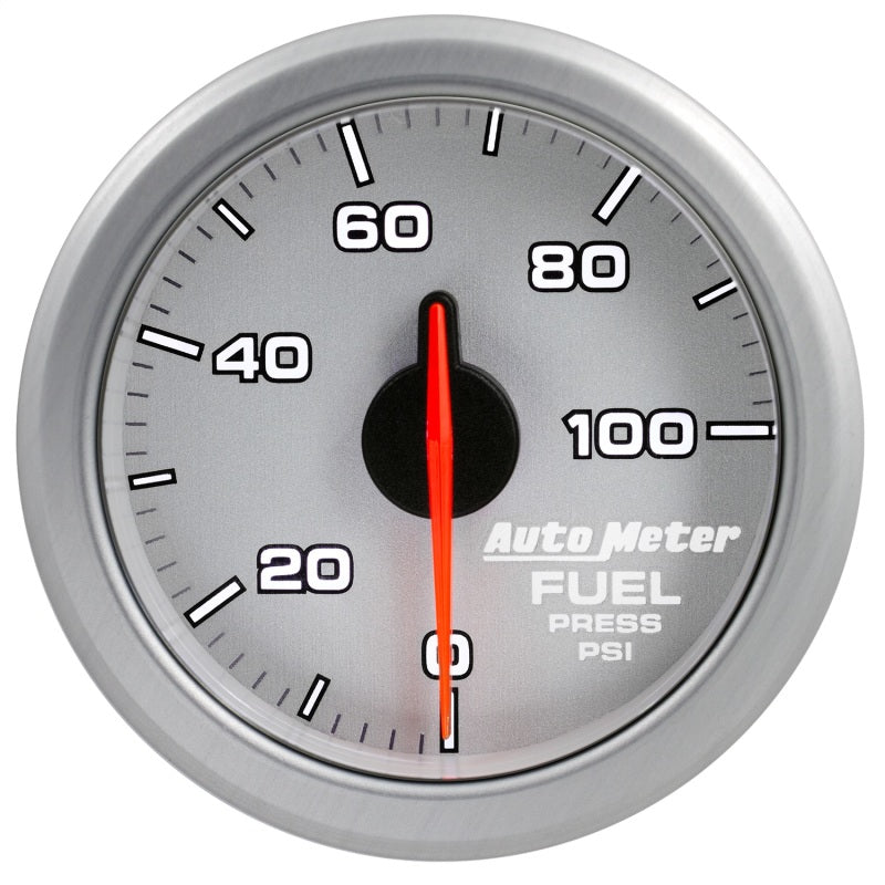 Load image into Gallery viewer, Autometer Airdrive 2-1/6in Fuel Pressure Gauge 0-100 PSI - Silver
