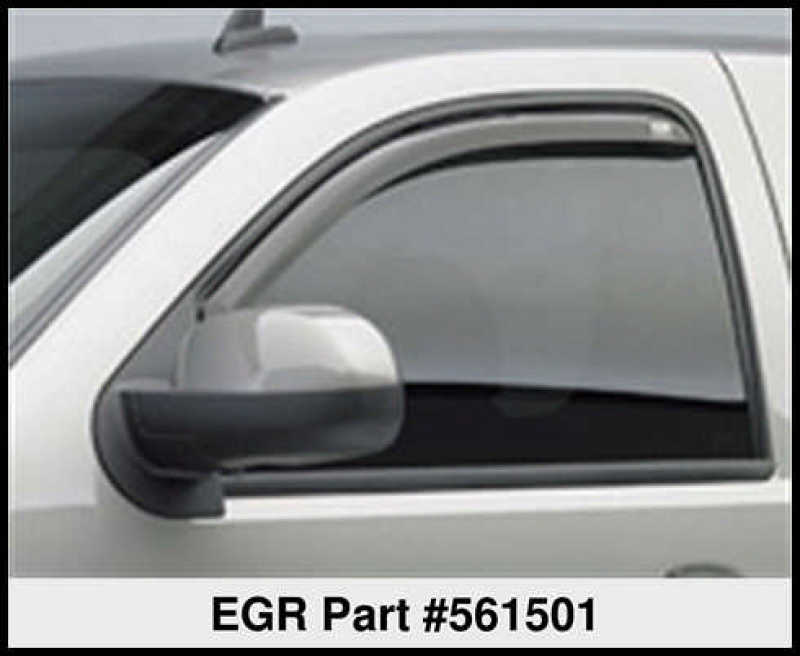 Load image into Gallery viewer, EGR 07+ Chev Silverado/GMC Sierra In-Channel Window Visors - Set of 2 (561501)
