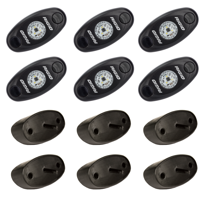 Load image into Gallery viewer, Rigid Industries Rock Light Kit- Blue (6 lights)
