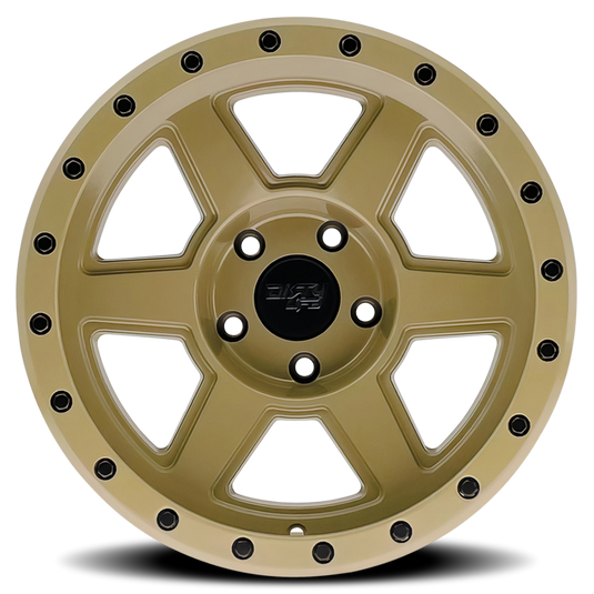 Dirty Life 9315 Compound 17x9 / 6x139.7 BP / -12mm Offset / 106mm Hub Desert Sand Wheel