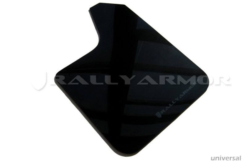 Load image into Gallery viewer, Rally Armor Universal Fit (No Hardware) Black UR Mud Flap w/ Grey Logo
