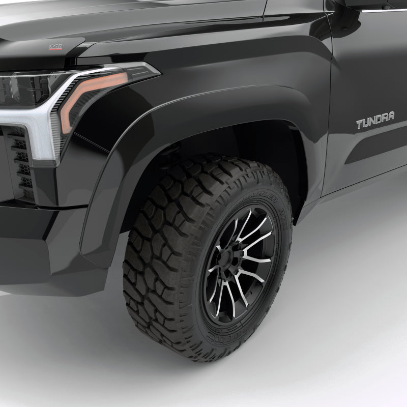 Load image into Gallery viewer, EGR 22-24 Toyota Tundra 66.7in Bed Summit Fender Flares (Set of 4) - Painted to Code Black
