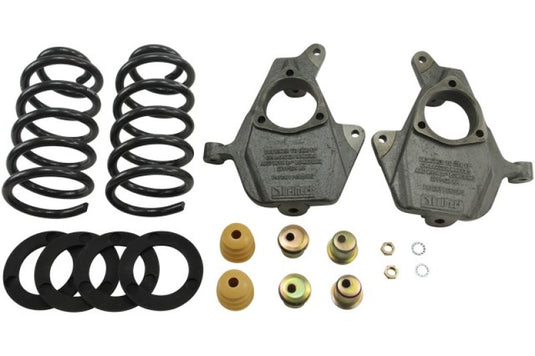 Belltech LOWERING KIT 14 Silverado/Sierra Std Cab 2WD 3in or 4in Front/5in or 6in Rear w/o Shocks