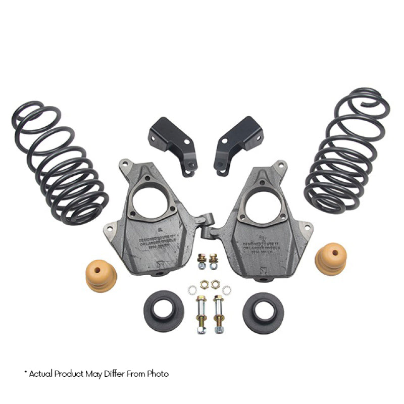 Load image into Gallery viewer, Belltech LOWERING KIT 14 Silverado/Sierra Ext/Crew Cab 2WD 1in or 2in Ft/2in or 3in Rr w/o Shocks
