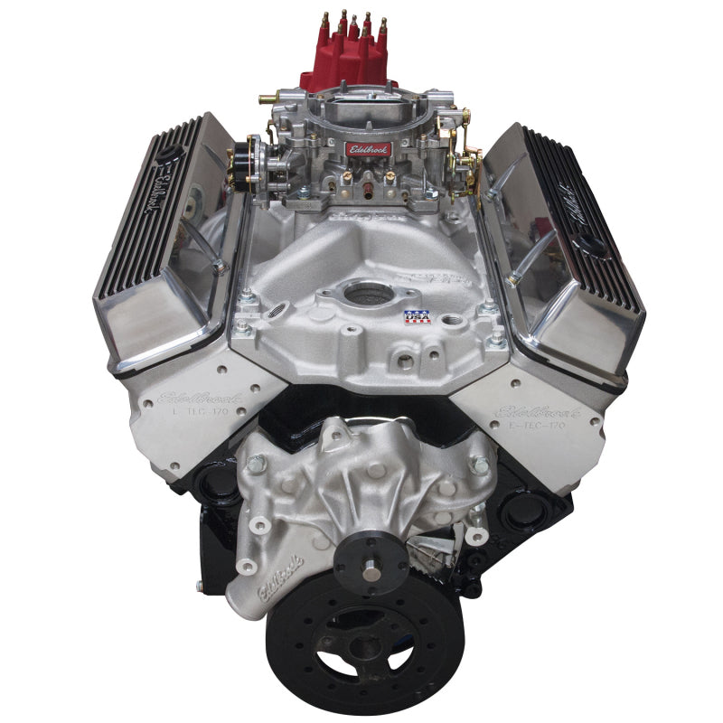 Load image into Gallery viewer, Edelbrock Crate Engine Edelbrock 9 0 1 Performer E-Tec w/ Long Water Pump As Cast
