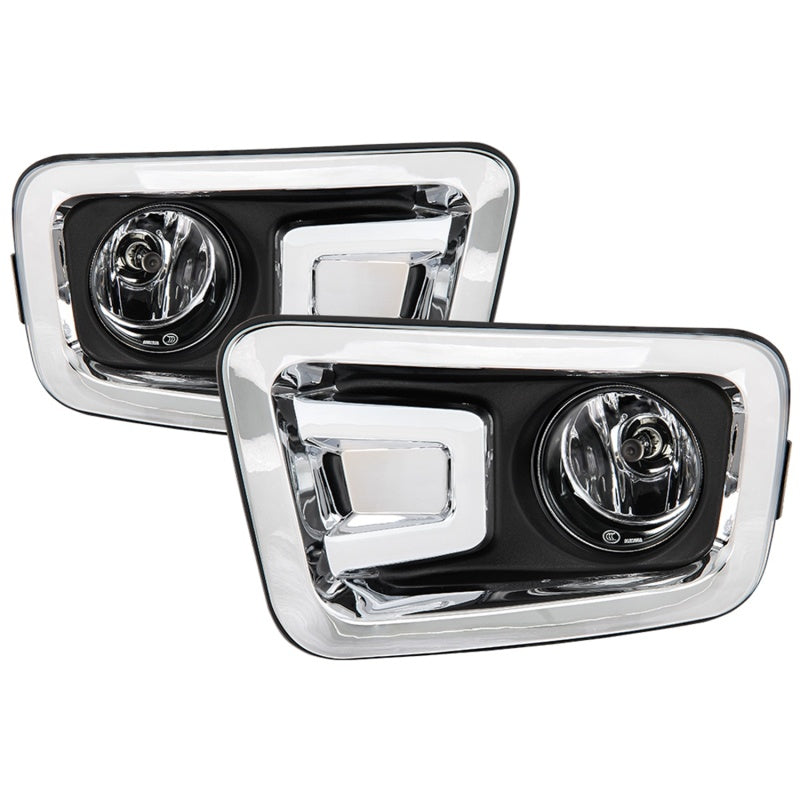 Load image into Gallery viewer, Spyder 16-18 Nissan Titan (w/o Auto Headlight) OEM Style Fog Lights w/Switch - Clear (FL-NT16-C)
