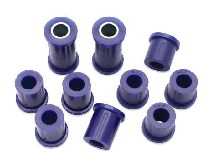 SuperPro 87-99 Ford Courier 4x4 2WD Rear Leaf Spring Full Bushing Kit