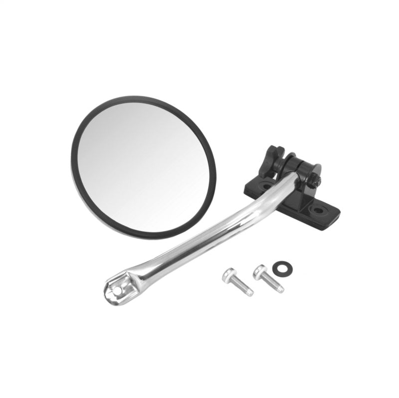 Load image into Gallery viewer, Rugged Ridge 97-18 Jeep Wrangler Stainless Steel Round Quick Release Mirror Relocation Kit
