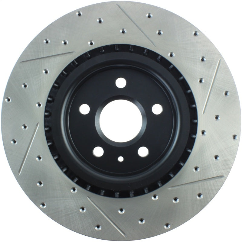 Load image into Gallery viewer, StopTech Slotted &amp; Drilled Sport Brake Rotor
