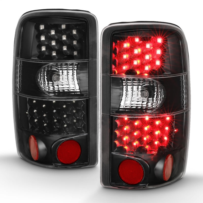 Load image into Gallery viewer, ANZO 2000-2006 Chevrolet Tahoe Led Taillights Black/Clear
