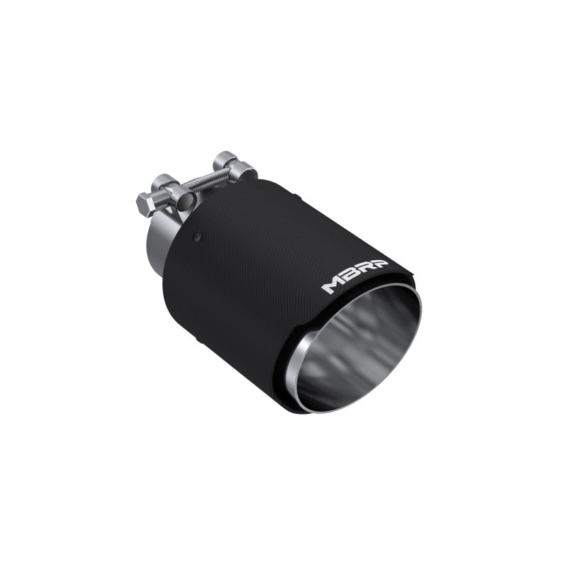 Load image into Gallery viewer, MBRP Universal Carbon Fiber Tip 4in OD/2.5in Inlet/6.5in L
