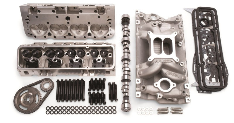 Load image into Gallery viewer, Edelbrock 435Hp Total Power Package Top-End Kit for Use On 1987 And Later SB-Chevy w/ Oe Lifters
