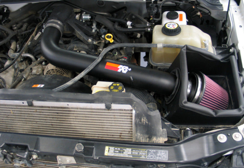 Load image into Gallery viewer, K&amp;N 07-08 Ford F250 SD V8-5.4L Black High Flow Performance Kit
