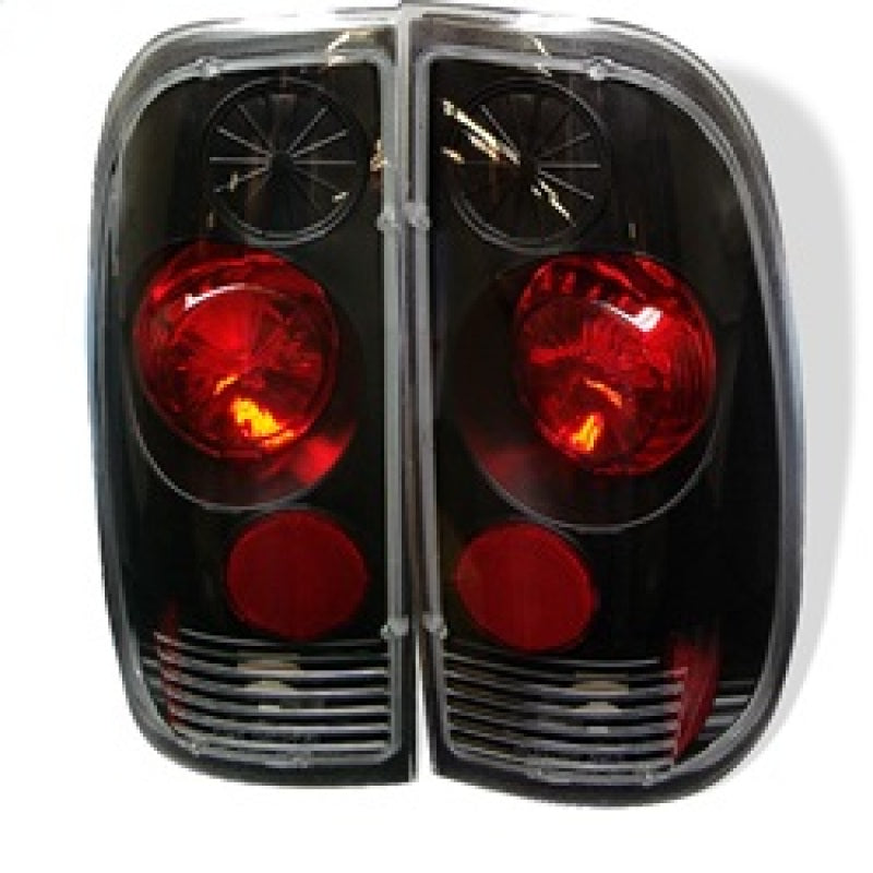 Load image into Gallery viewer, Spyder Ford F150 side 97-03/F250/350/450/550 Super Duty 99-07 Euro Tail Lights Blk ALT-YD-FF15097-BK
