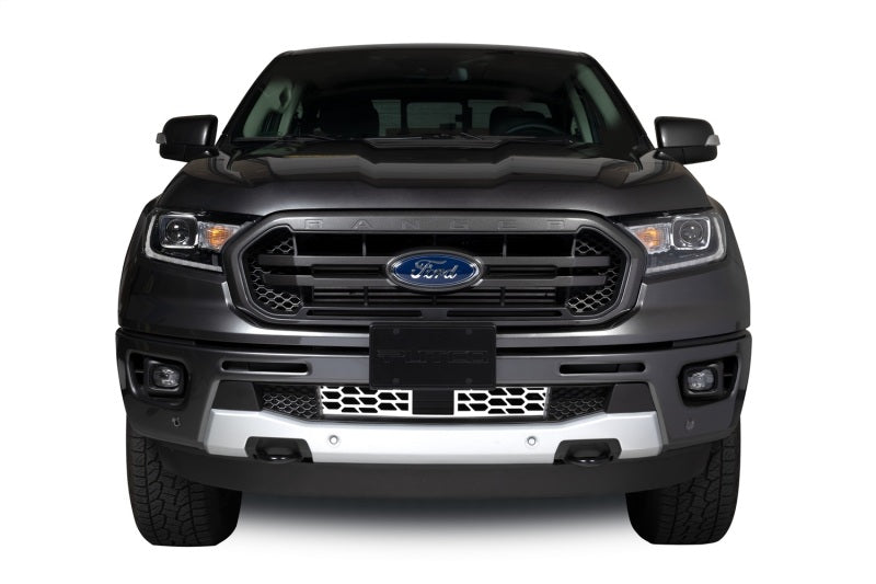 Load image into Gallery viewer, Putco 19-20 Ford Ranger w/ Adaptive Cruise - Hex Shield - Polished SS Bumper Grille Inserts

