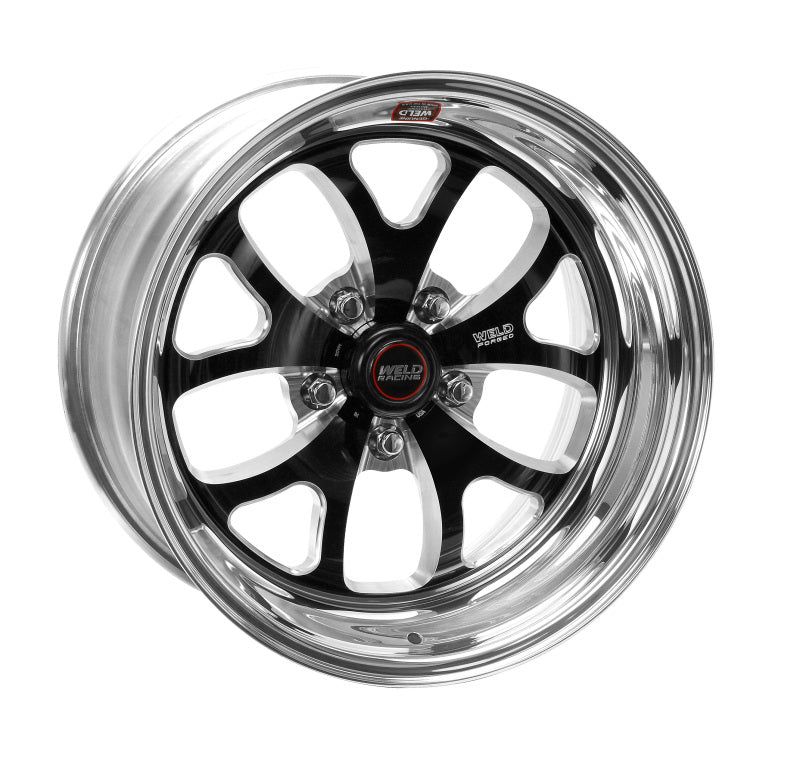 Load image into Gallery viewer, Weld S76 17x4.5 / 5x4.75 BP / 2.2in. BS Black Wheel (Medium Pad) - Non-Beadlock
