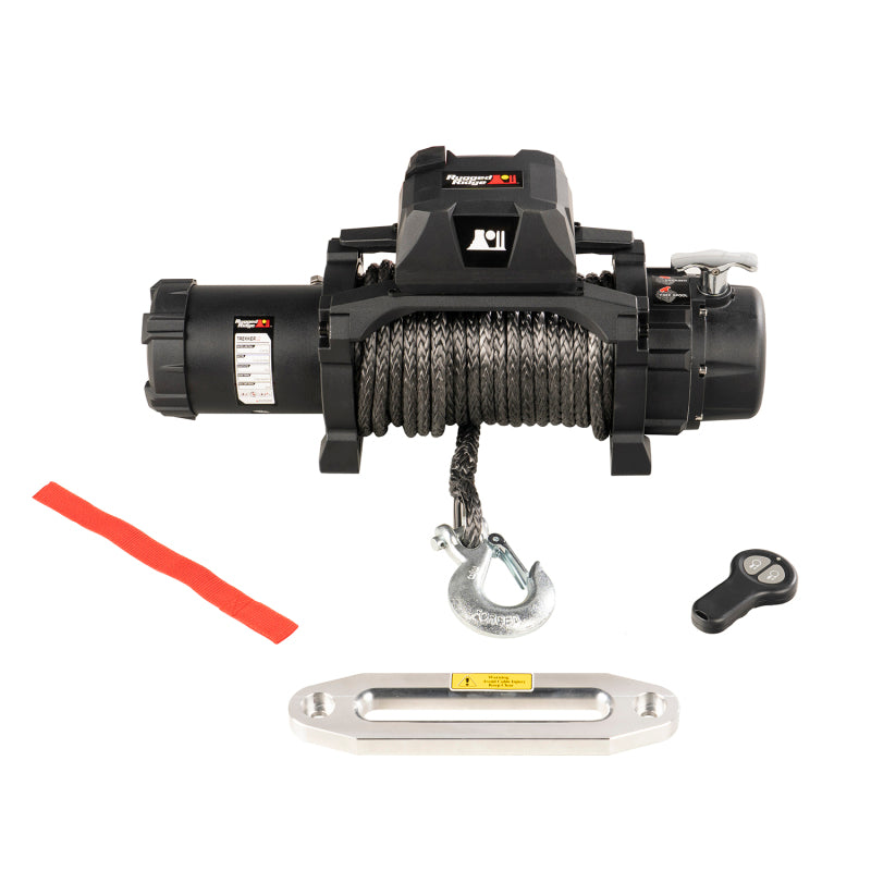 Load image into Gallery viewer, Rugged Ridge Trekker S12.5 Winch 12500lb Rope Wireless
