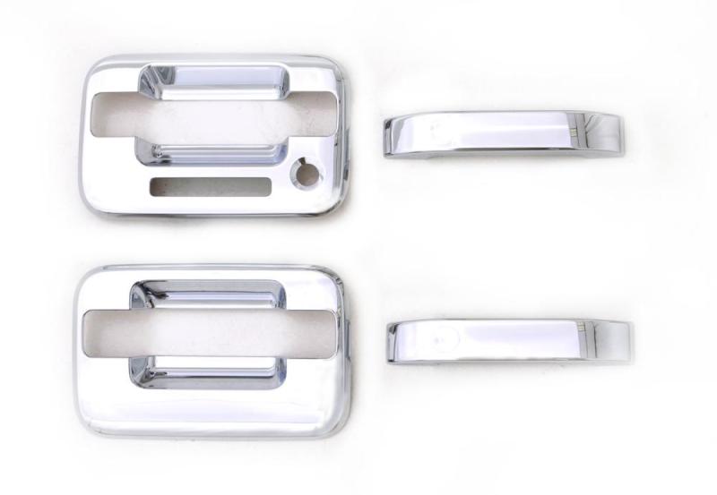 Load image into Gallery viewer, AVS 04-14 Ford F-150 (2 Door w/Keypad) Door Handle Covers (2 Door) 4pc Set - Chrome
