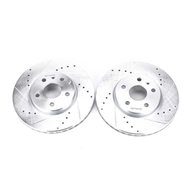 Load image into Gallery viewer, Power Stop 2010 Buick Allure Front Evolution Drilled &amp; Slotted Rotors - Pair

