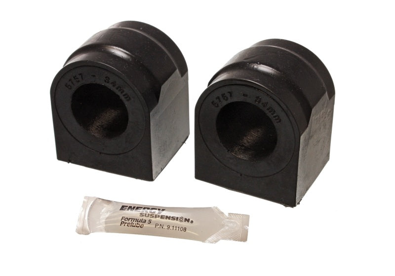 Load image into Gallery viewer, Energy Suspension 04-06 Ford F100/F150 2wd 34mm Black Front Sway Bar Bushing Set
