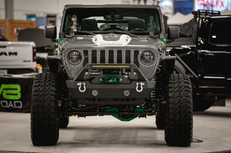 Load image into Gallery viewer, DV8 Offroad 18+ Jeep JL Heat Dispersion Hood - Primer Black
