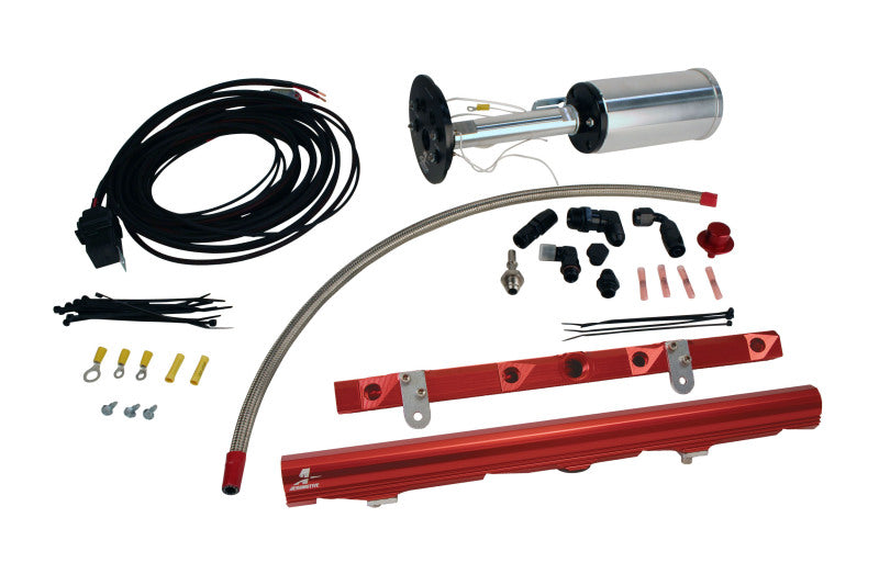 Load image into Gallery viewer, Aeromotive C6 Corvette Fuel System - Eliminator/LS2 Rails/Wire Kit/Fittings
